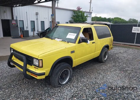 1989 Chevrolet Blazer S10 из США, поврежденный, VIN 1GNCT18Z7K8226240